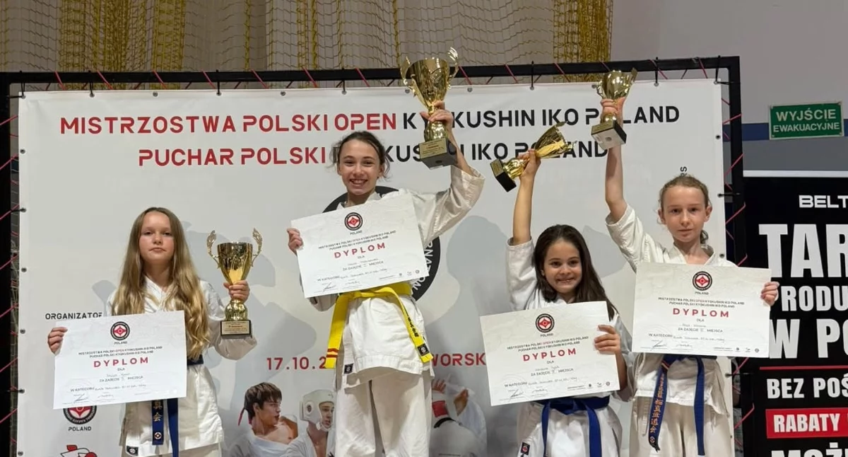 Wiadomości Partnera, Rzucili wyzwanie najlepszym Polsce! Niezwykły występ karateków Stanina Pucharze Polski - zdjęcie, fotografia