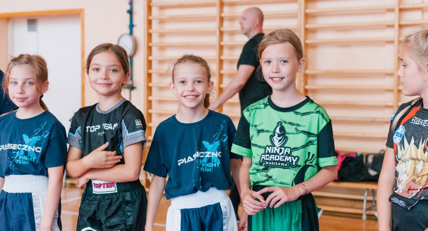 Sebastian Czerski, Kornel Domański oraz Jakub Oponowicz zawodnicy KSW Łuków