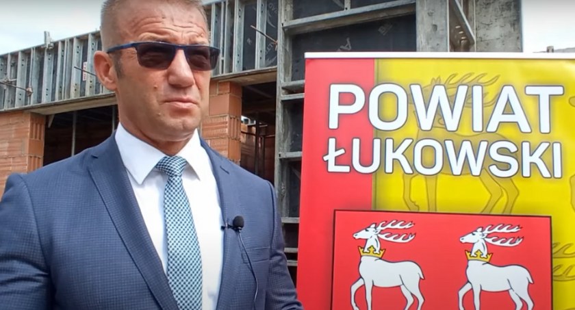 Mariusz Furlepa dyrektor szpitala w Łukowie 