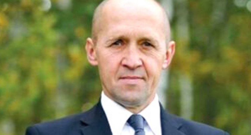 Mariusz Osiak, wójt gminy Łuków