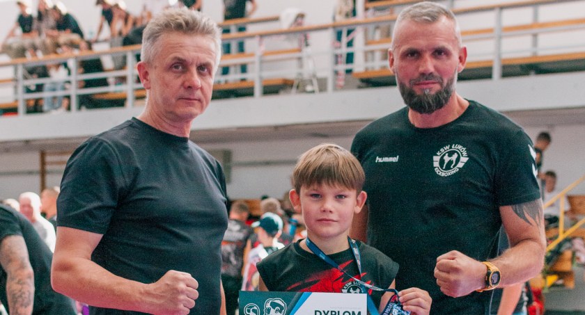 Sukcesy sportowe, Kacper Pucharem Polski kickboxingu Wielkie gratulacje! - zdjęcie, fotografia