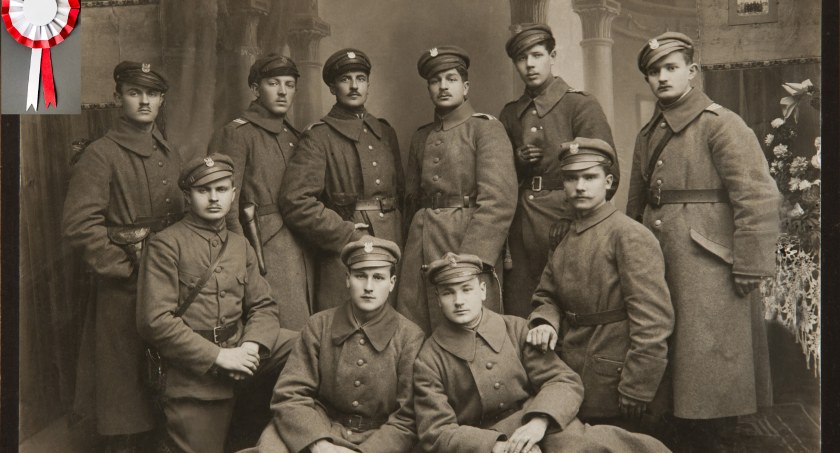   Uczestnicy rozbrajania Niemców w Łukowie w dniu 11.11.1918 r. Organizacja POW.