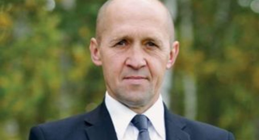 Mariusz Osiak wójt Gminy Łuków