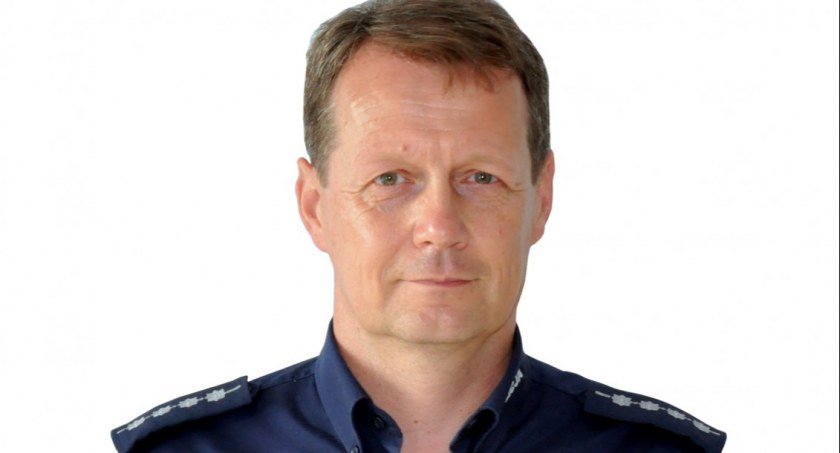 Asp. szt. Marcin Józwik z Policji w Łukowie