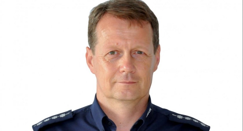Marcin Józwik, oficer prasowy Policji w Łukowie 