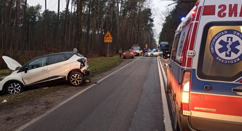 Sprawca wypadku w Kryńszczaku pod Łukowem dostał 1500 zł mandatu
