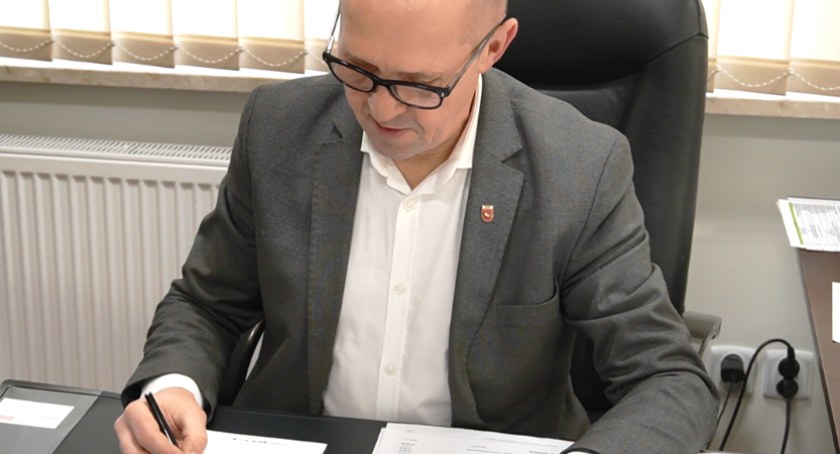 Mariusz Osiak, wójt Gminy Łuków