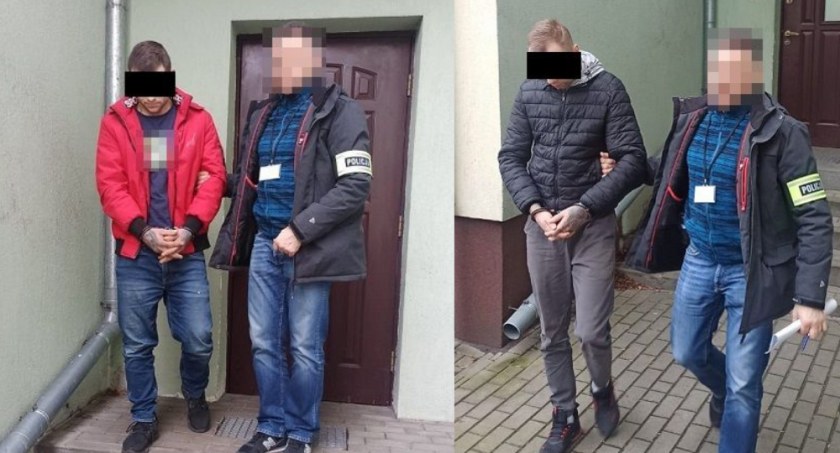 Handlarze zatrzymani przez policję 