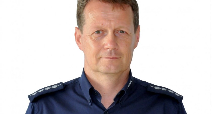 Marcin Józwik oficer prasowy KPP w Łukowie 