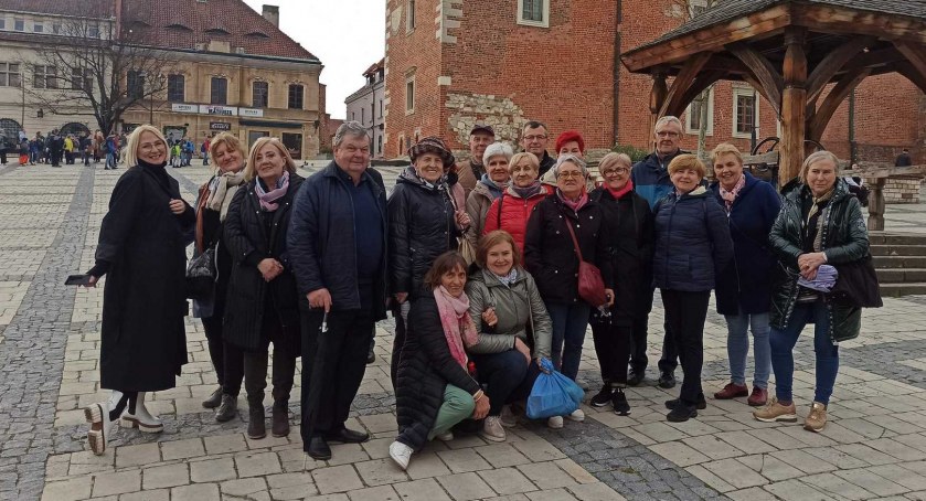 Słuchacze Uniwersytetu Trzeciego Wieku z Łukowa z wizytą w Sandomierzu!