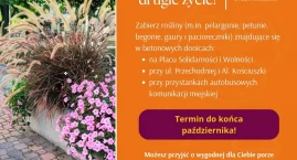 Zaoferuj roślinom drugie życie. ZDM w Łukowie zachęc&hellip;