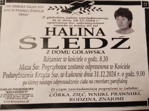 Halina Śledź