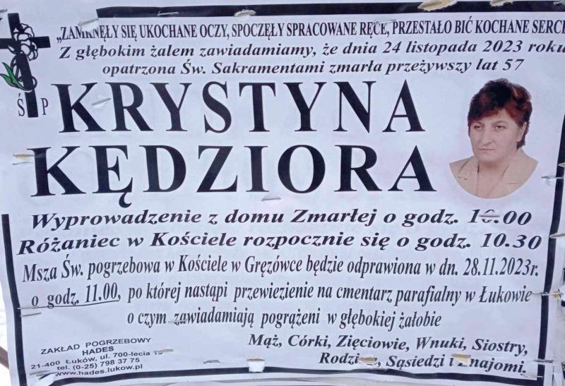 Krystyna  Kędziora 