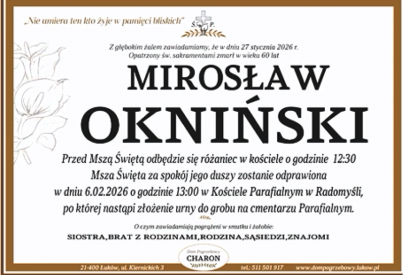Mirosław  Okniński 