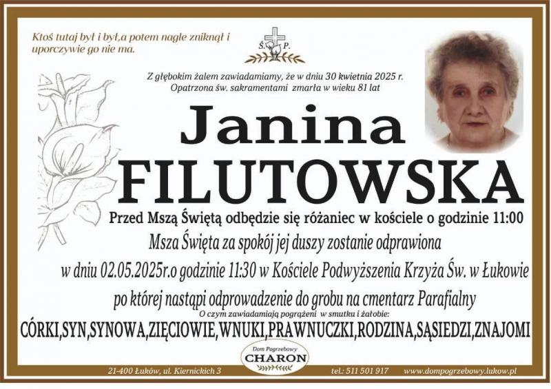 Janina Filutowska