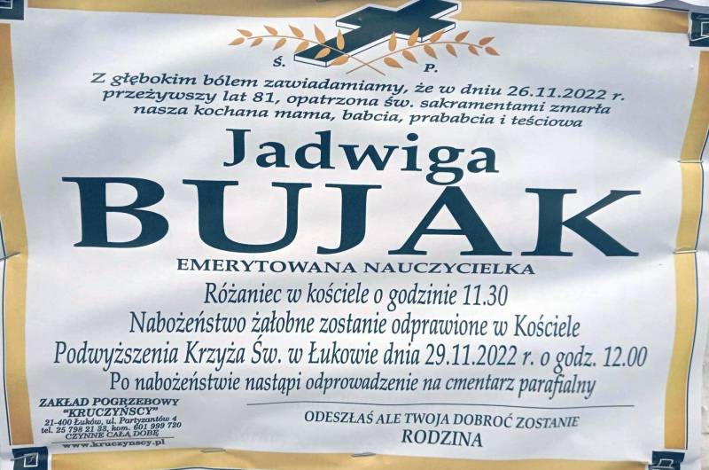 Jadwiga  Bujak