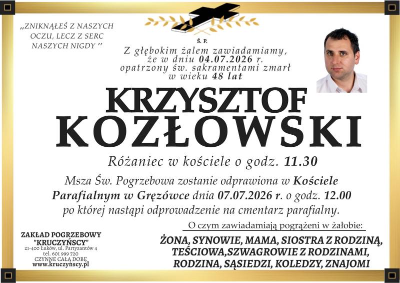 Krzysztof  Kozłowski 