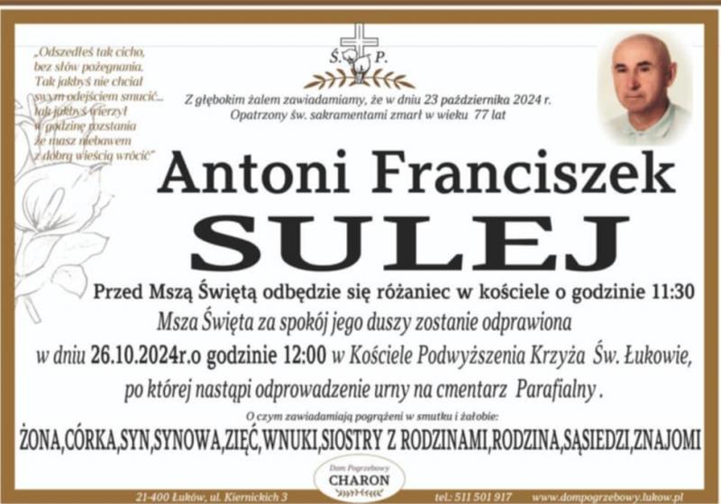 Antoni Franciszek Sulej