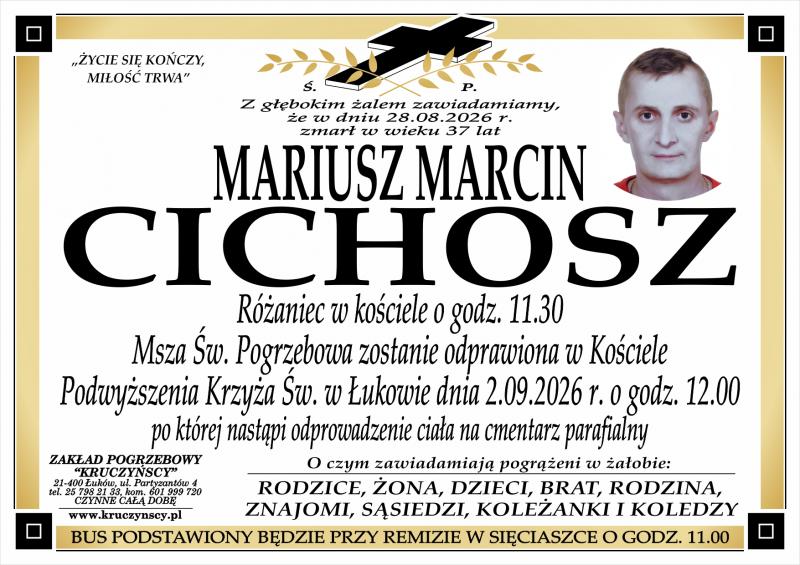 Mariusz Marcin  Cichosz
