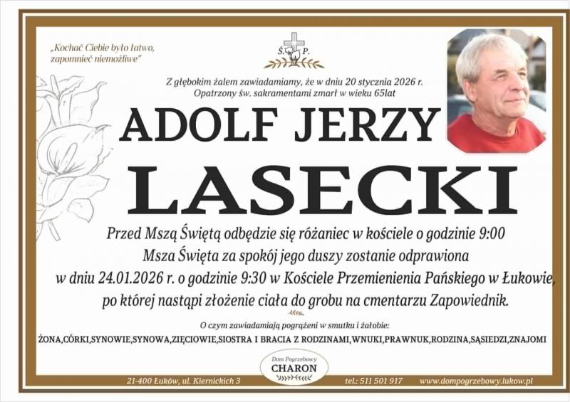 Adolf Jerzy  Lasecki