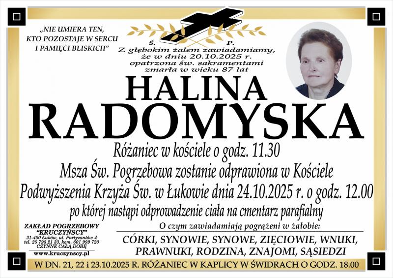 Halina Radomyska 