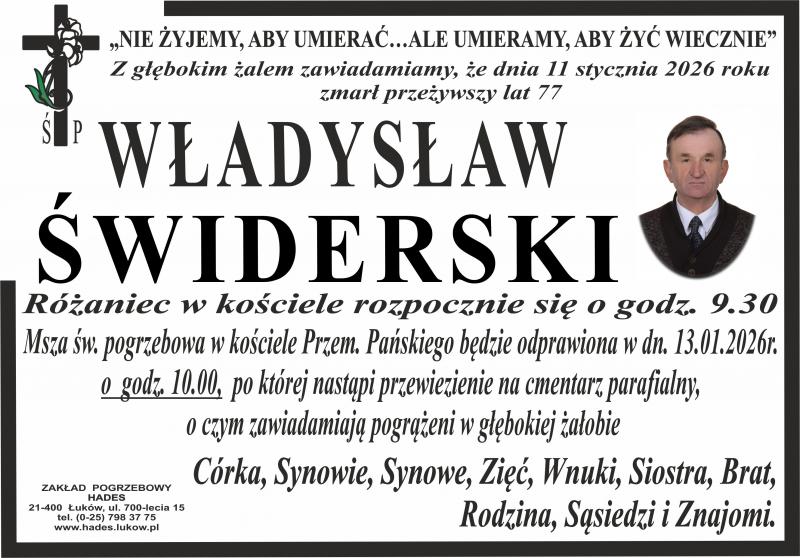 Władysław  Świderski