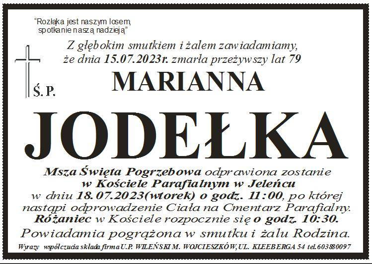 Marianna  Jodełka