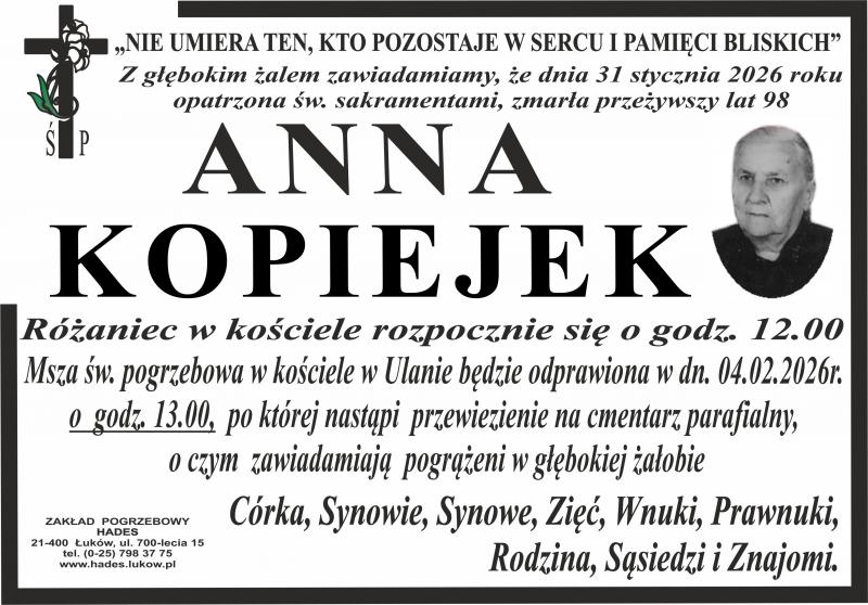 Anna  Kopiejek