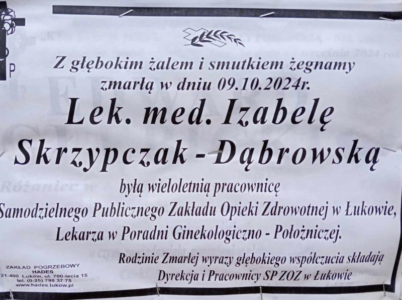 lek. med. Izabela Skrzypczak-Dąbrowska