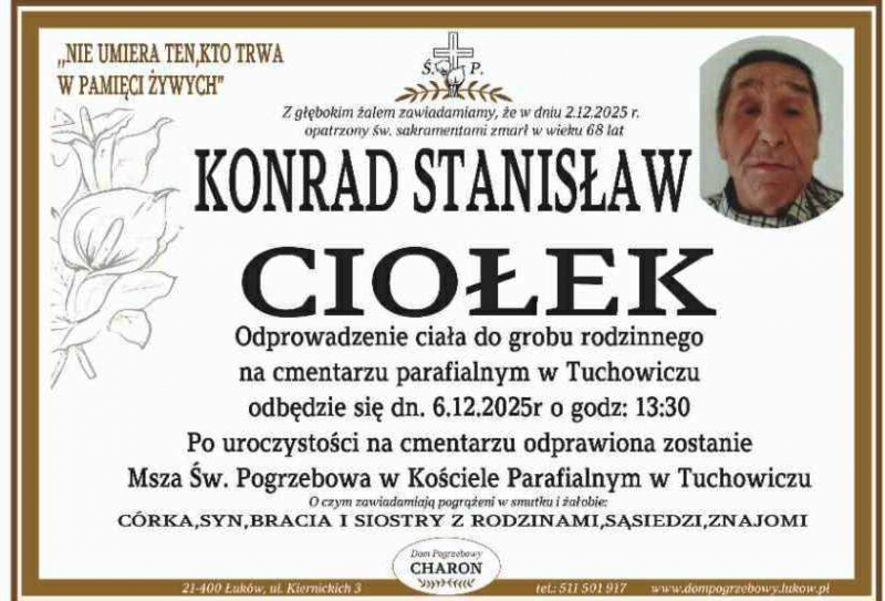 Konrad Stanisław  Ciołek 