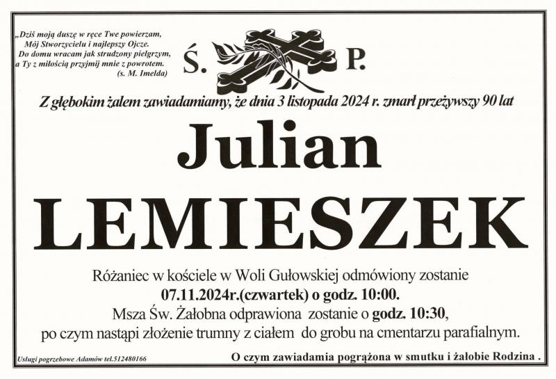 Julian Lemieszek