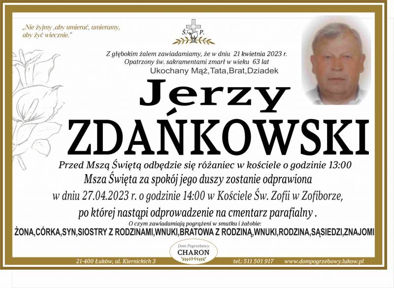Jerzy  Zdańkowski