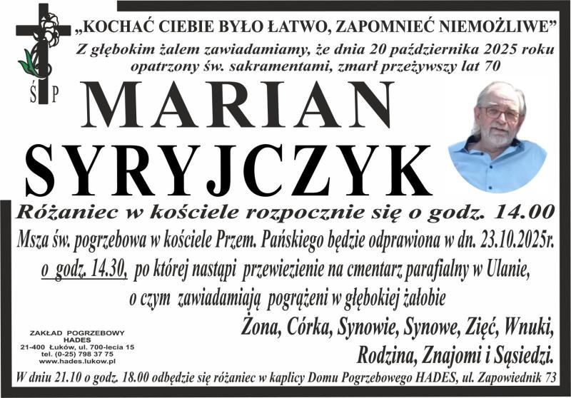 Marian  Syryjczyk 