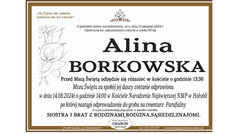Alina  Borkowska 