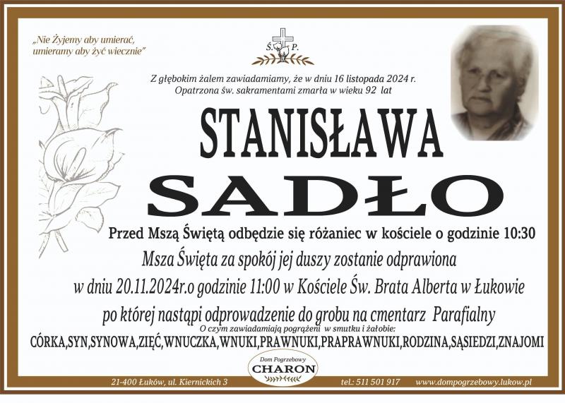 Stanisława Sadło