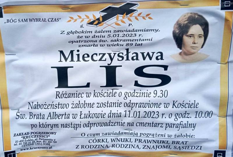 Mieczysława  Lis