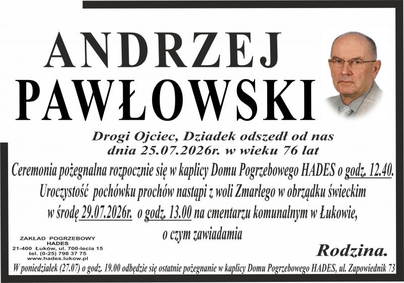 Andrzej  Pawłowski