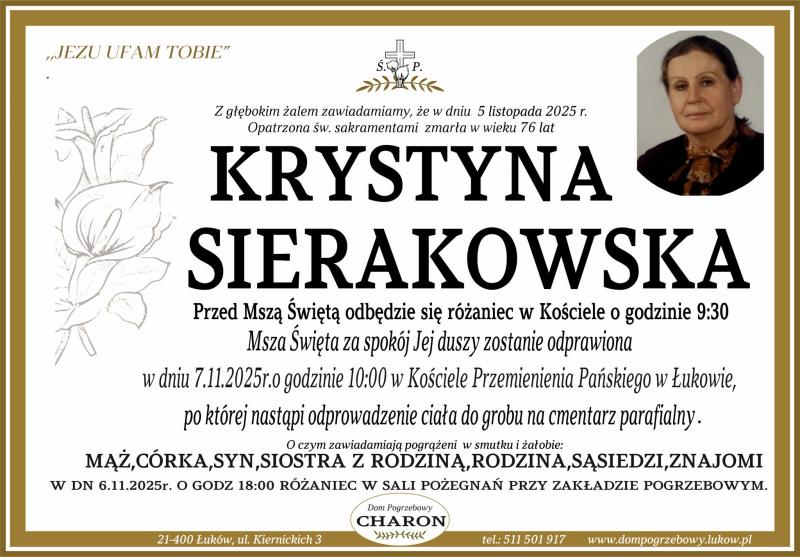 Krystyna  Sierakowska 