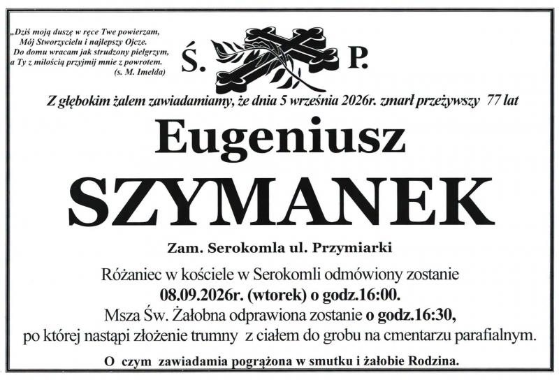 Eugeniusz Szymanek