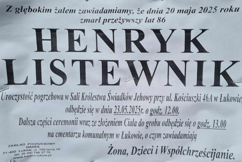 Henryk Listwenik