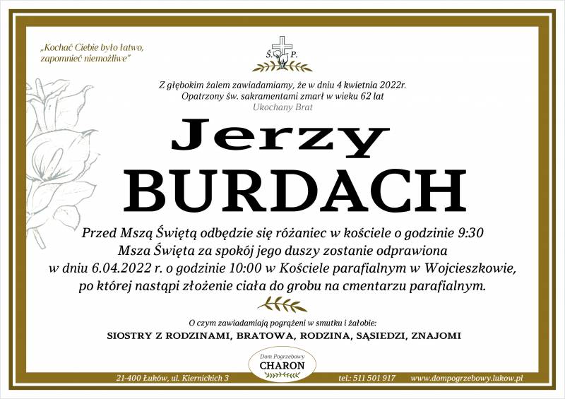 Jerzy BURDACH