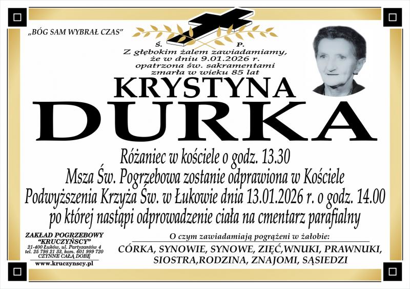 Krystyna  Durka 
