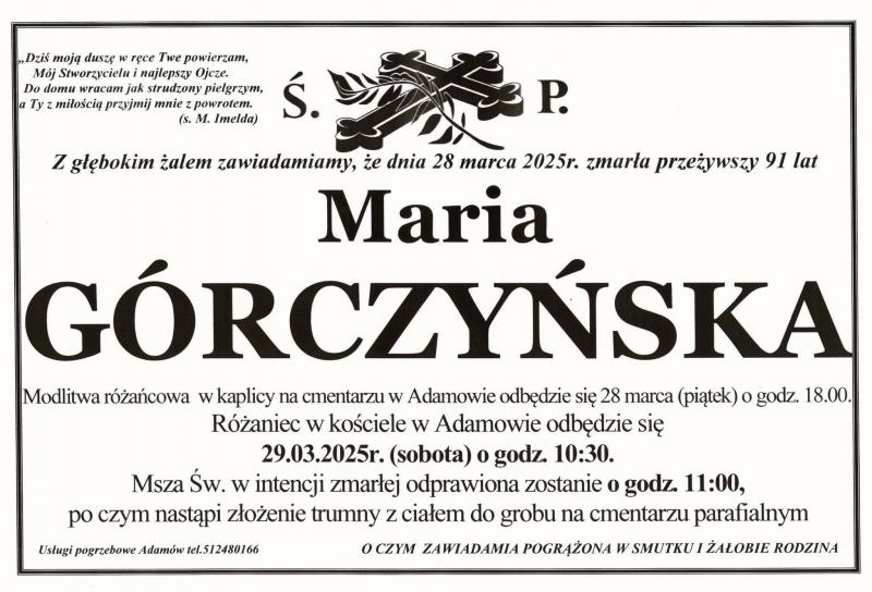 Maria Górczyńska