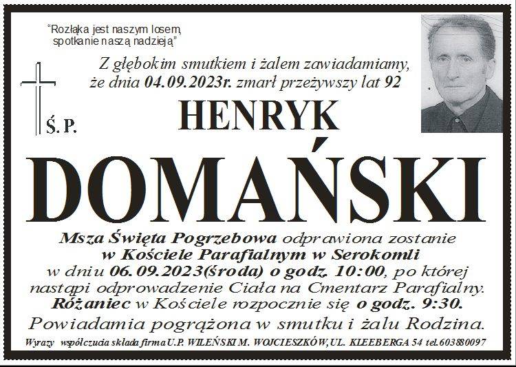 Henryk Domański