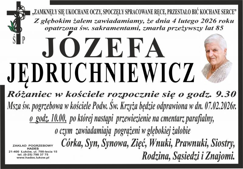 Józefa  Jędruchniewicz