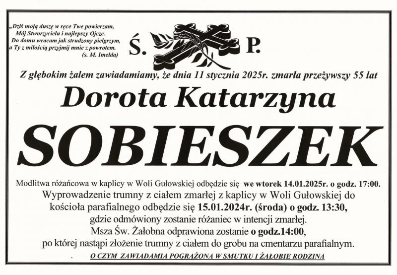 Dorota Katarzyna Sobieszek