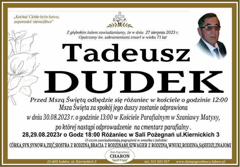Tadeusz  Dudek