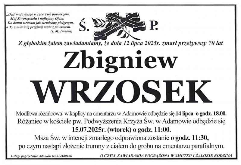 Zbigniew Wrzosek