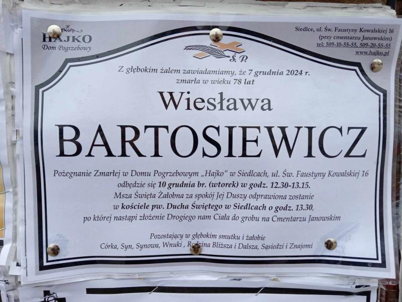 Wiesława Bartosiewicz