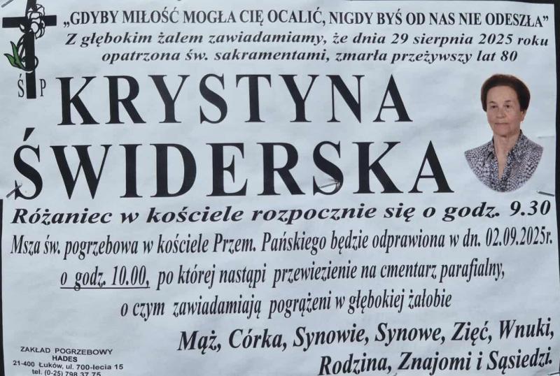 Krystyna Świderska